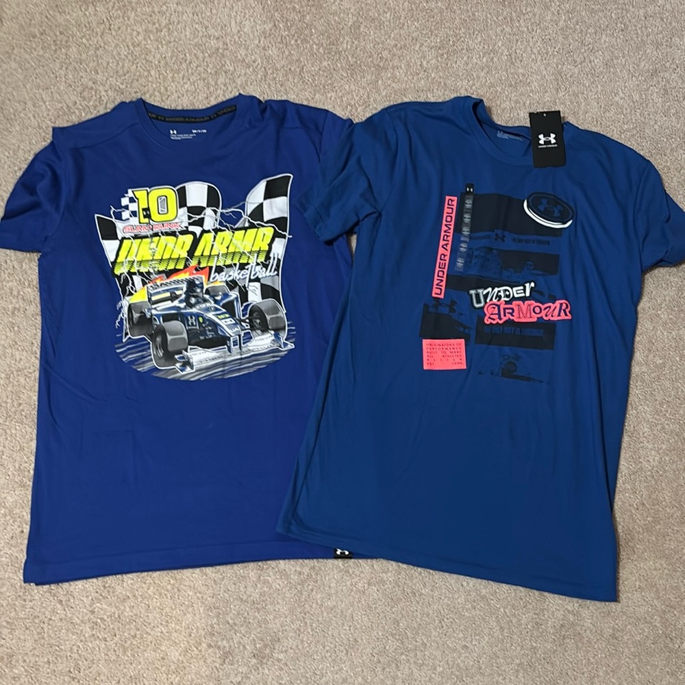 2 Under Armour tshirts size Small Men’s